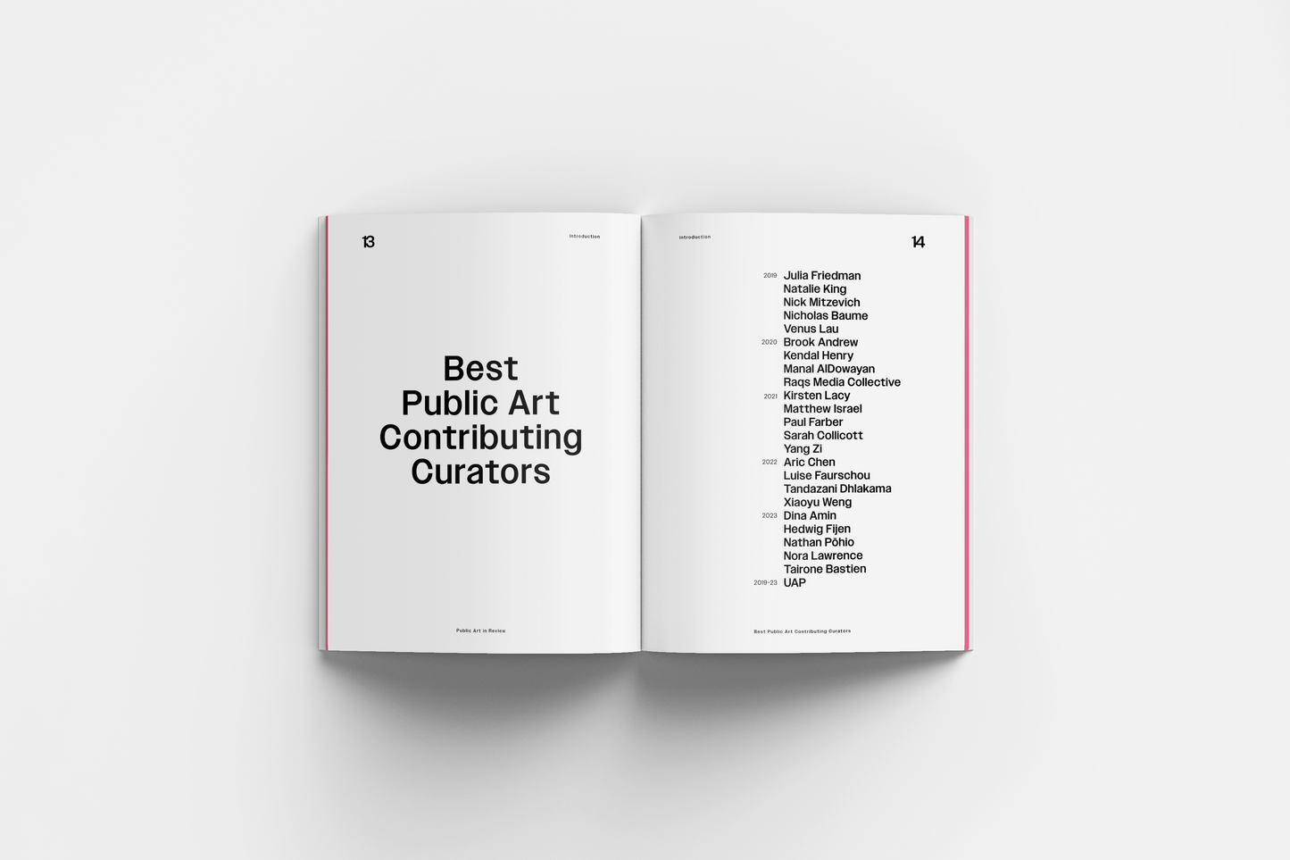 Public Art in Review, Volume 1, 2019 - 2023